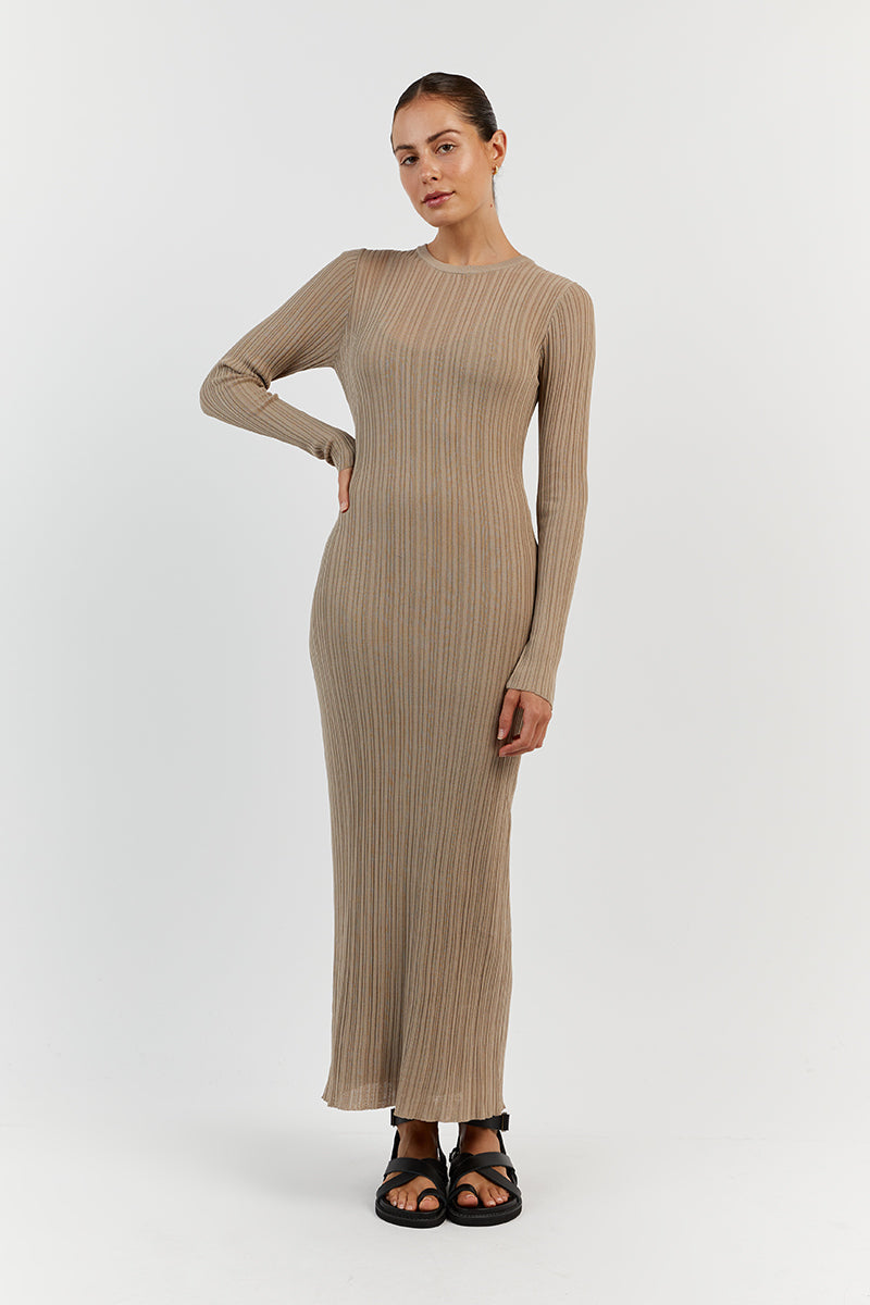 long sleeve knit dresses